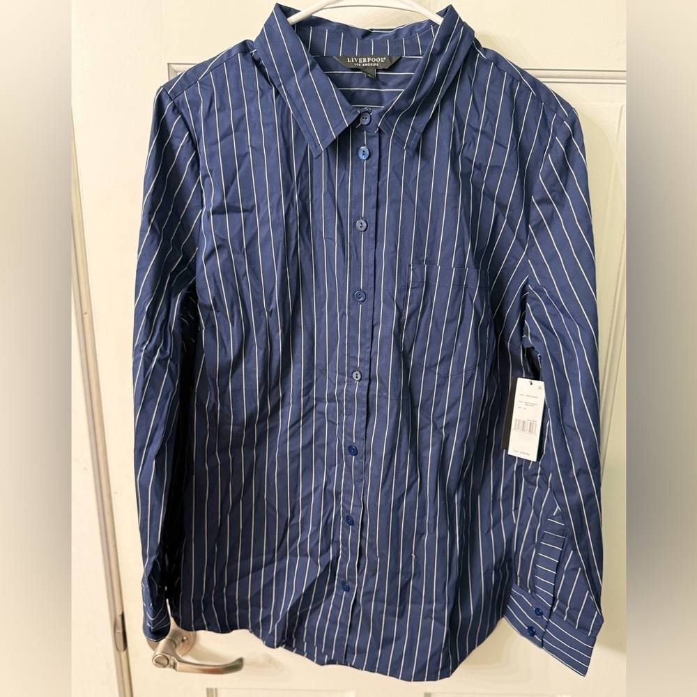Liverpool Pinstripe Shirt
